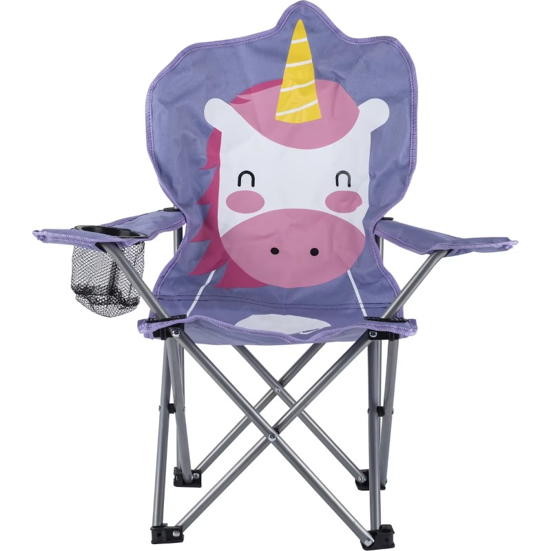 Kids Outdoor Foldable Chair - YTYIN Outdoor Travel Cartoon Oxford Fabric
