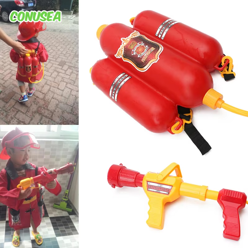 Kids Outdoor Yard Games - Fire Backpack Water Gun Large Capacity