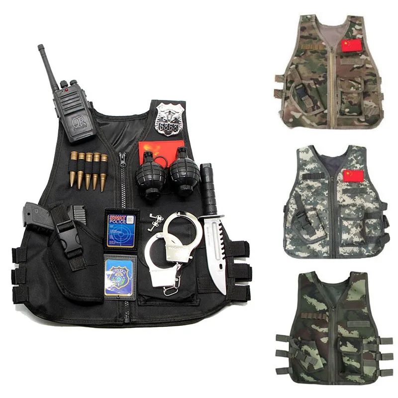 Kids Outdoor Vest - Outdoor Children Vest Tactical Boy Girl