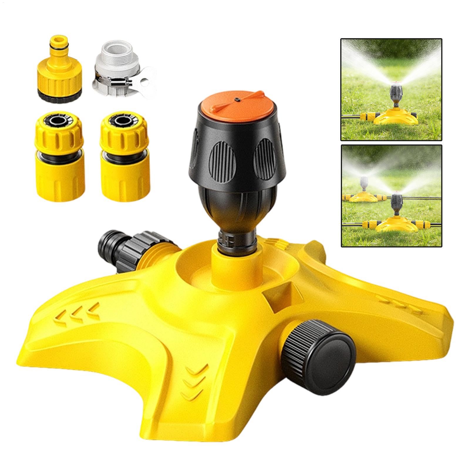 Kids Outdoor Water Sprinkler - 360 Degree Rotating Sprinkler Double Direction