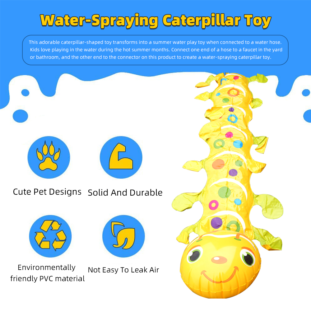Caterpillar Sprinkler Pad Spla - огляд і ціна Kids Outdoor Water Sprinkler