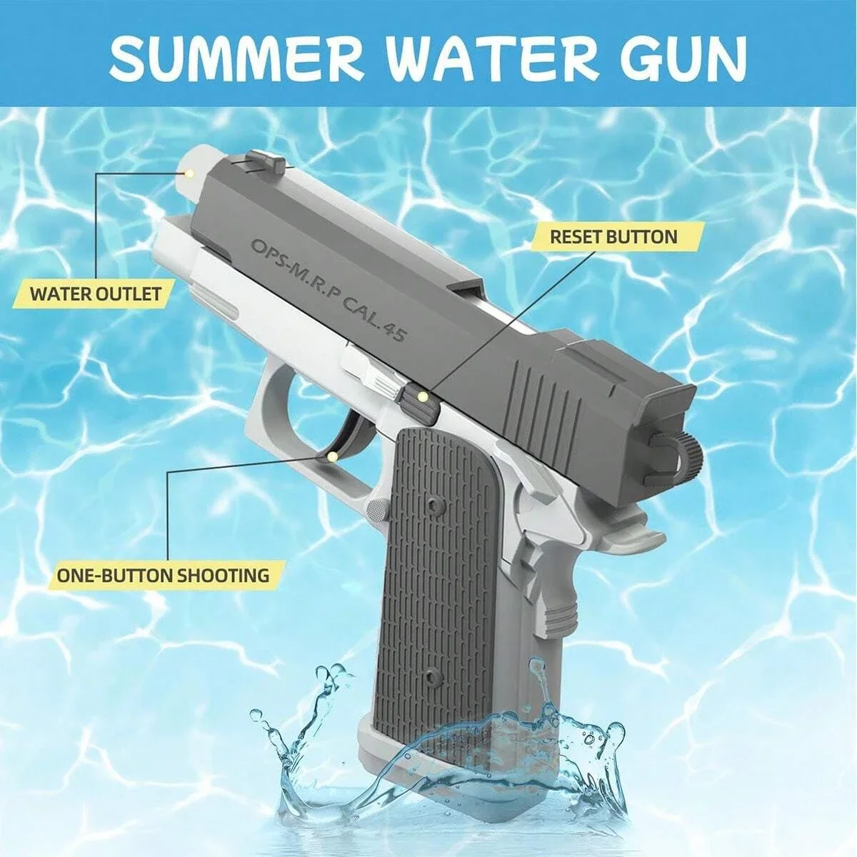 Toy Water Guns Pistol Toy Squi - огляд і ціна Water Gun Soaker