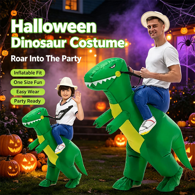 Inflatable Dinosaur Costume Ri - огляд і ціна Kids Outdoor Ride On