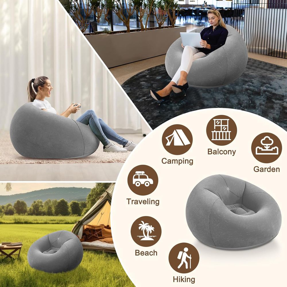 Inflatable Bean Bag Chairs, Gr - огляд і ціна Kids Outdoor Seating