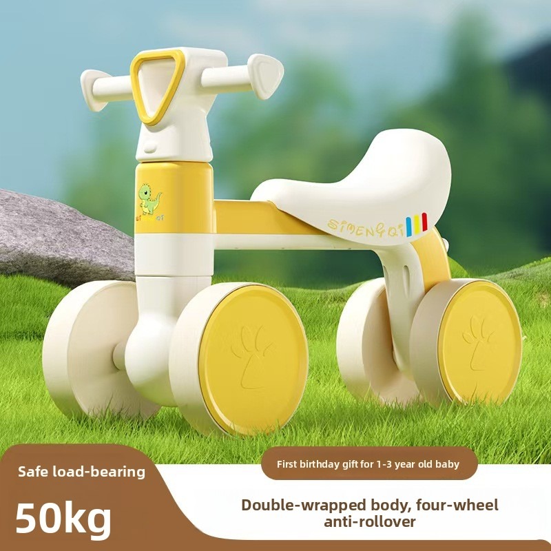 Baby Balance Bike 4 Wheel Todd - огляд і ціна Kids Outdoor Ride On