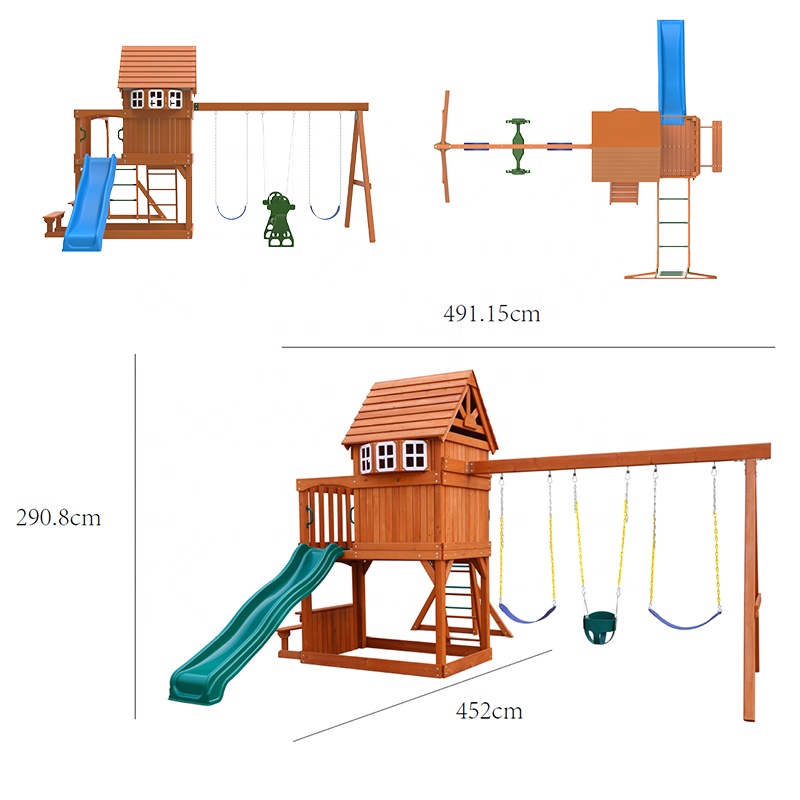 Large Outdoor Amusement Equipm - огляд і ціна Kids Outdoor Garden Toys