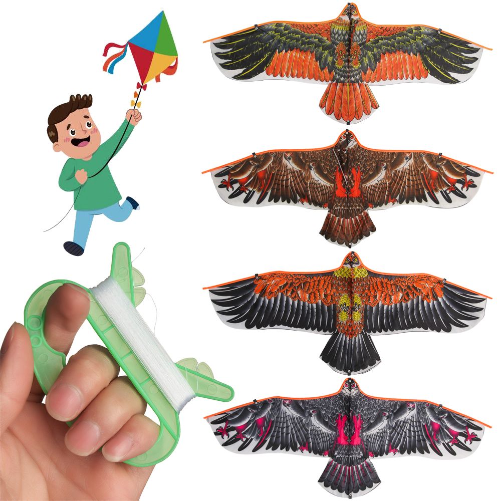 1.1m Eagle Kite With 30 Meter  - огляд і ціна Kids Outdoor Garden Toys
