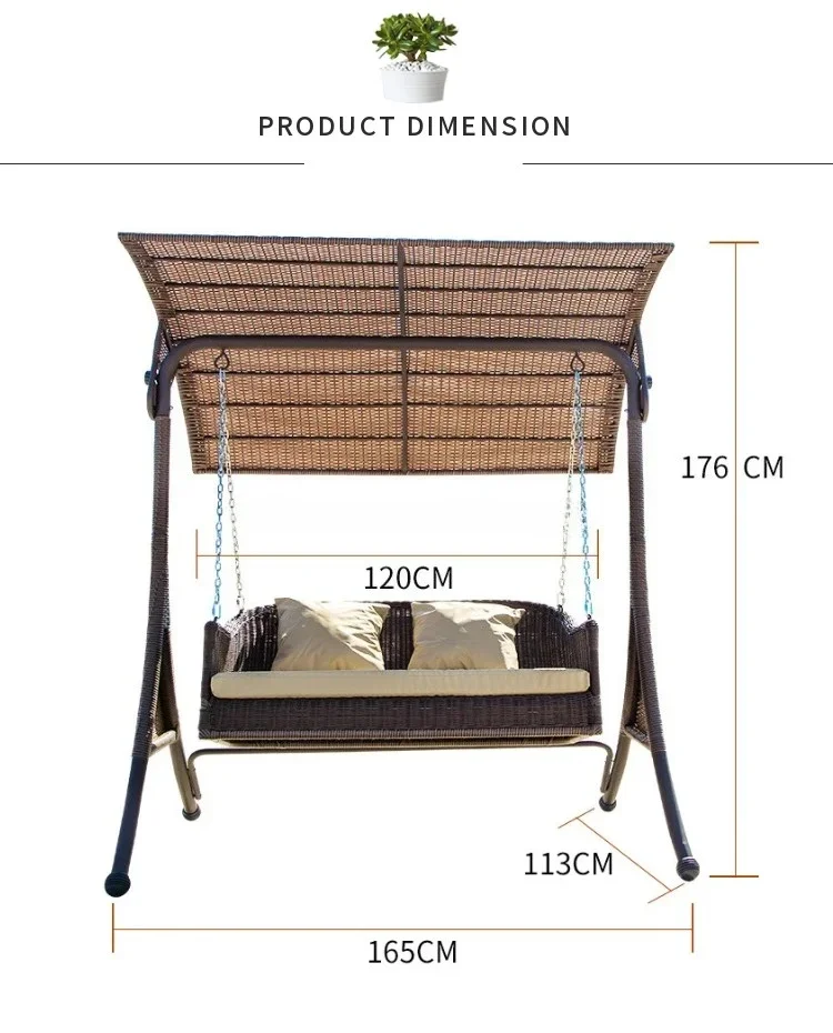Hot sale2-Person Garden Rattan - огляд і ціна Kids Outdoor Lounge Chair