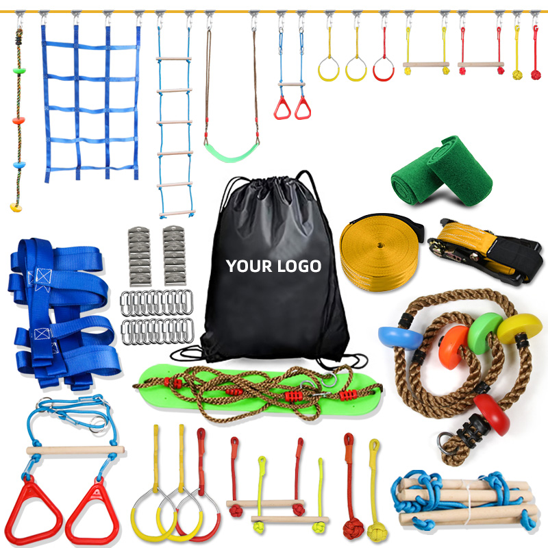 Portable Outdoor Balance Slack - огляд і ціна Kids Outdoor Ninja Set