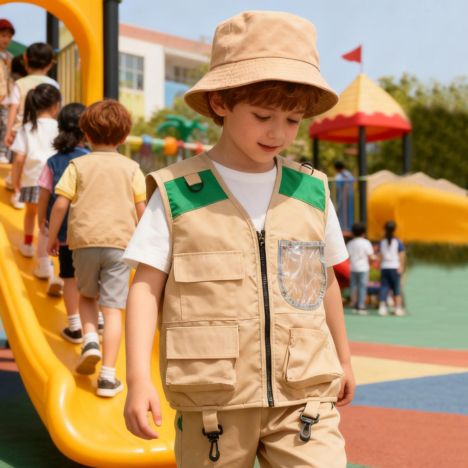 Kids Explorer hat and vest Cos - огляд і ціна Kids Outdoor Vest