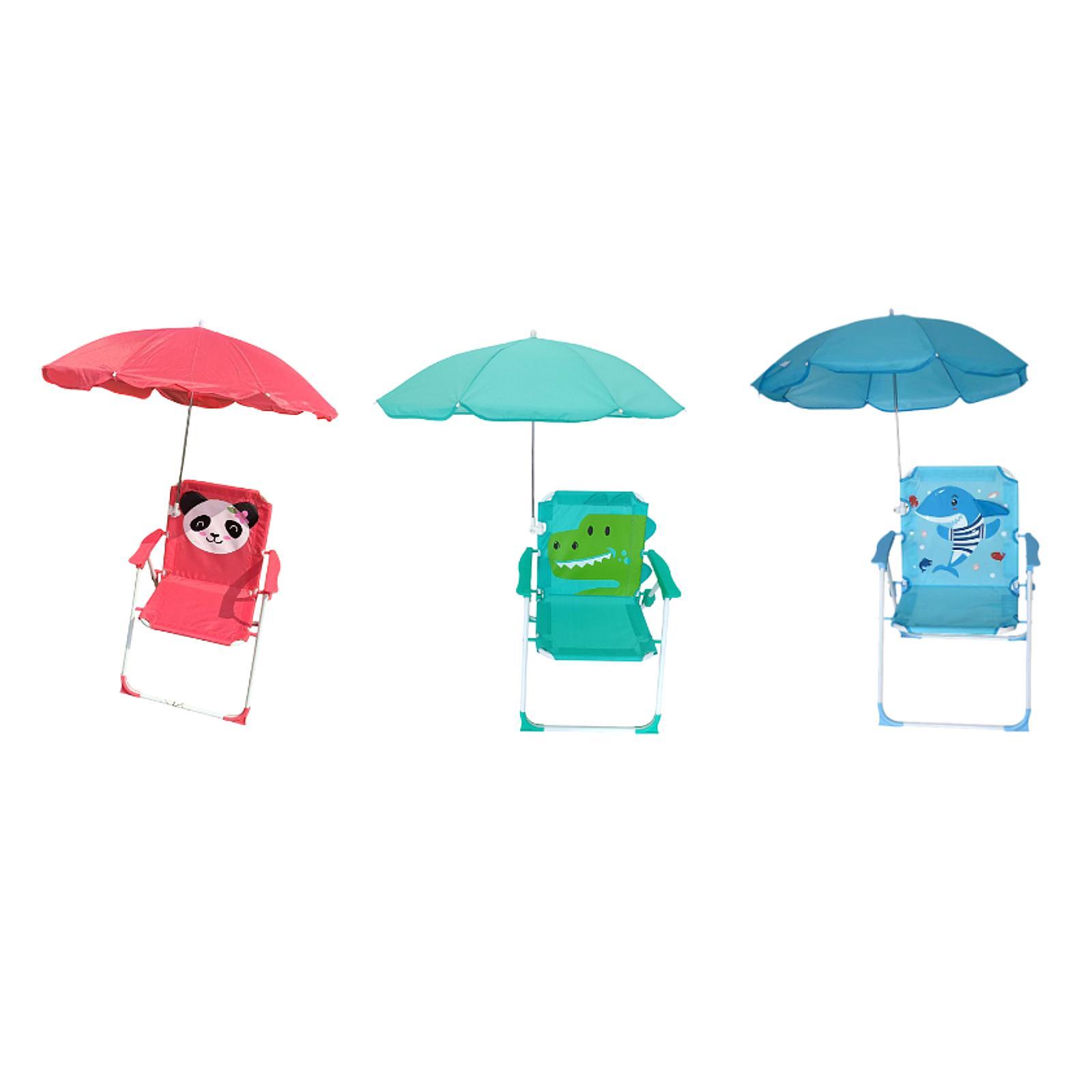 Kids Beach Chairs with Umbrell - огляд і ціна Kids Outdoor Foldable Chair