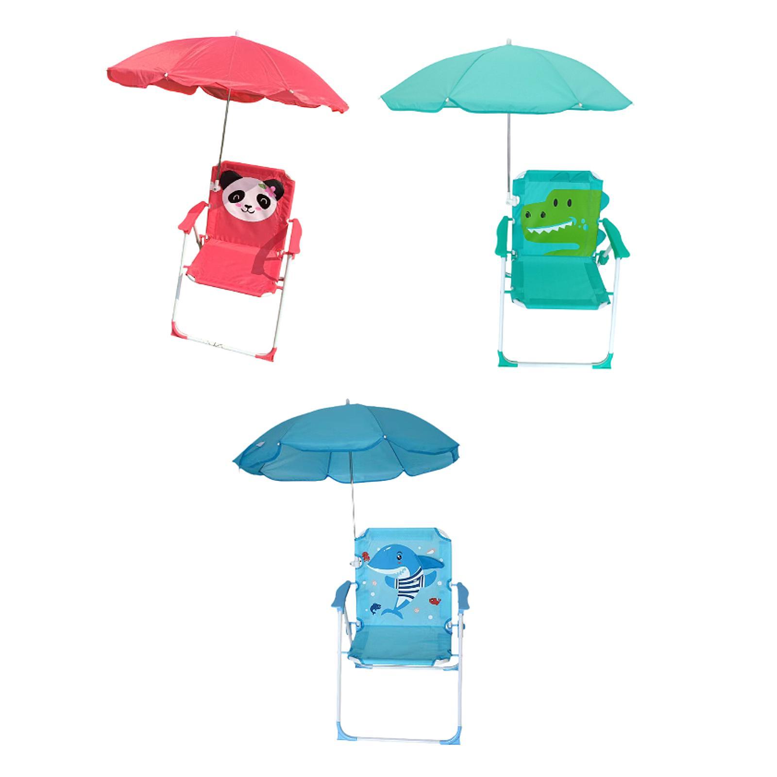 Kids Beach Chairs with Umbrell - огляд і ціна Kids Outdoor Foldable Chair