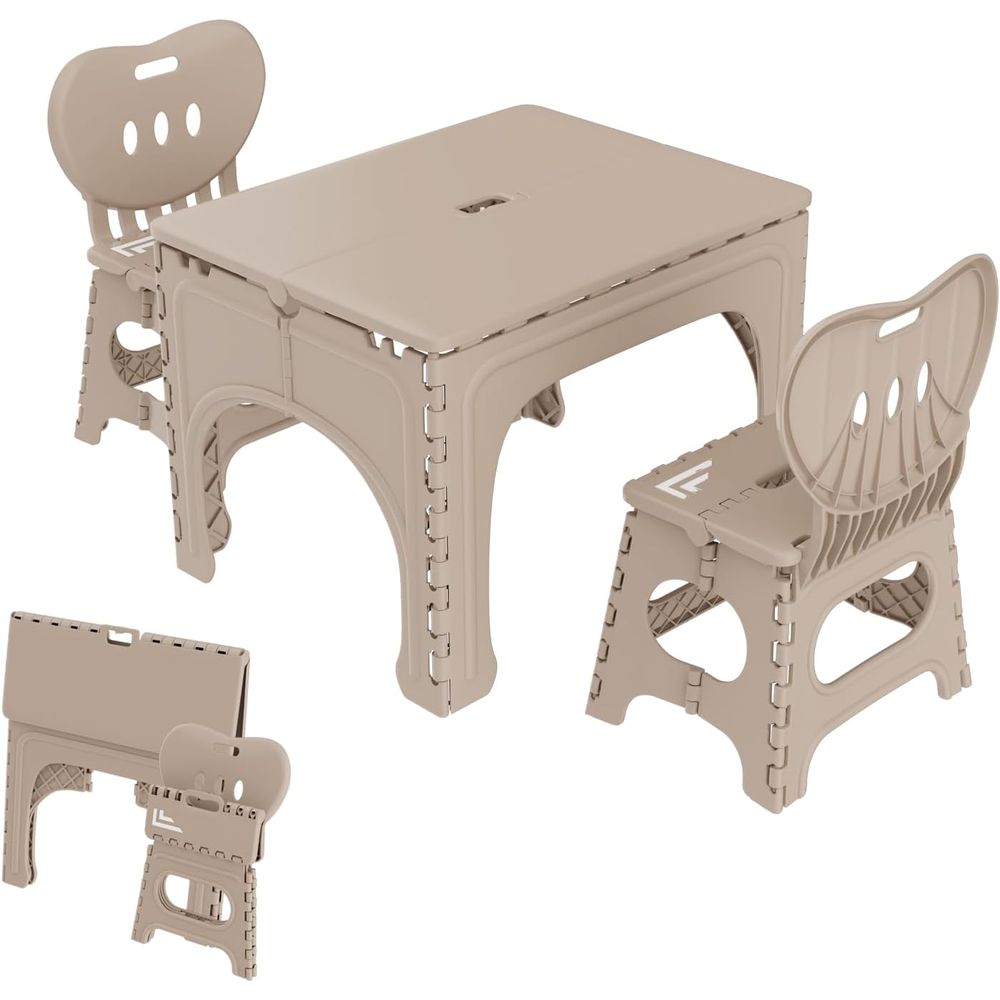 Kids Folding Table and Chairs  - огляд і ціна Kids Outdoor Table And Chair Set