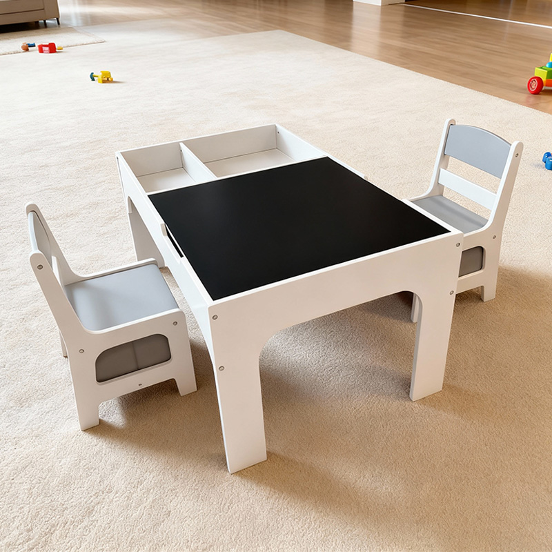 Modern Wooden Kids Table and C - огляд і ціна Kids Outdoor Table And Chair Set