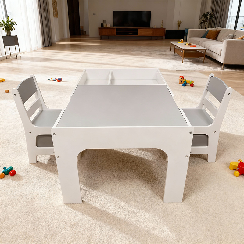 Modern Wooden Kids Table and C - огляд і ціна Kids Outdoor Table And Chair Set