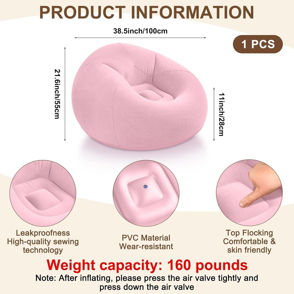 Inflatable Bean Bag Chairs, Pi - огляд і ціна Kids Outdoor Seating