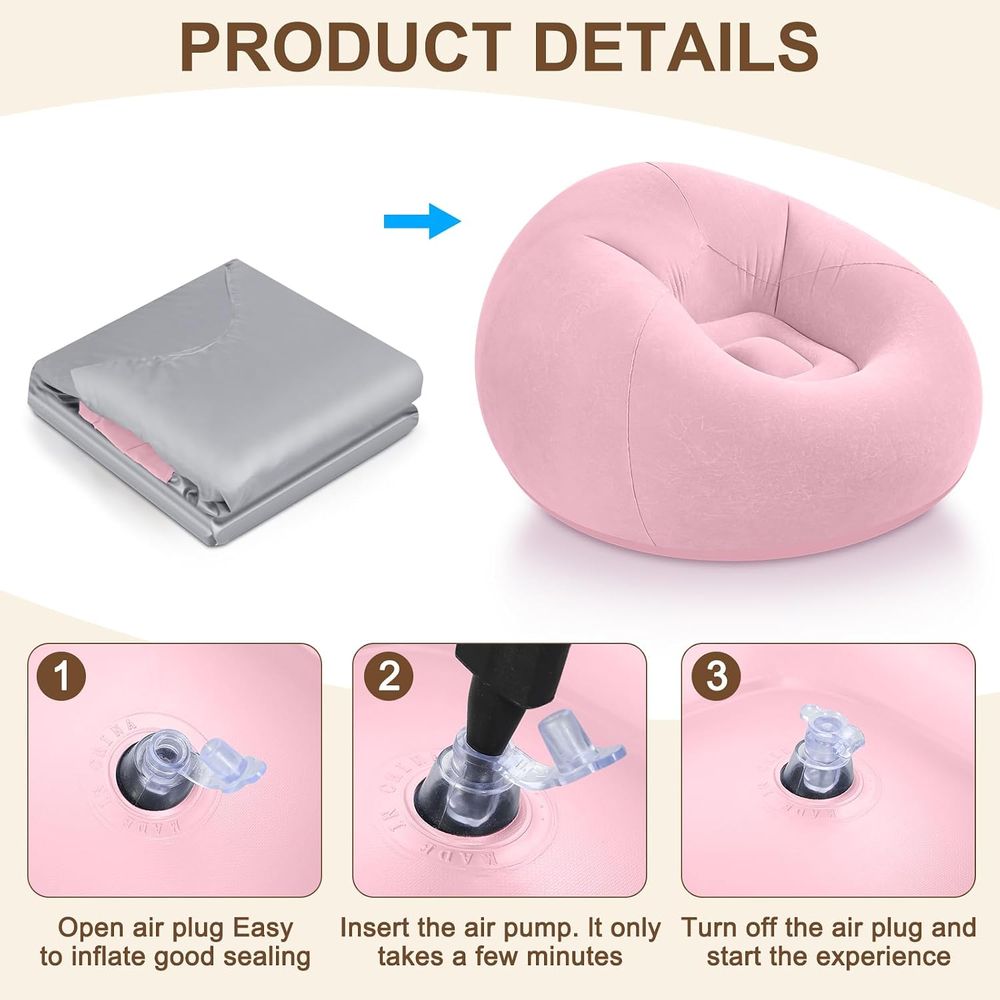 Inflatable Bean Bag Chairs, Pi - огляд і ціна Kids Outdoor Seating