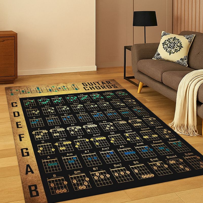 Music Theory Chart Guitar Chor - огляд і ціна Kids Outdoor Flooring