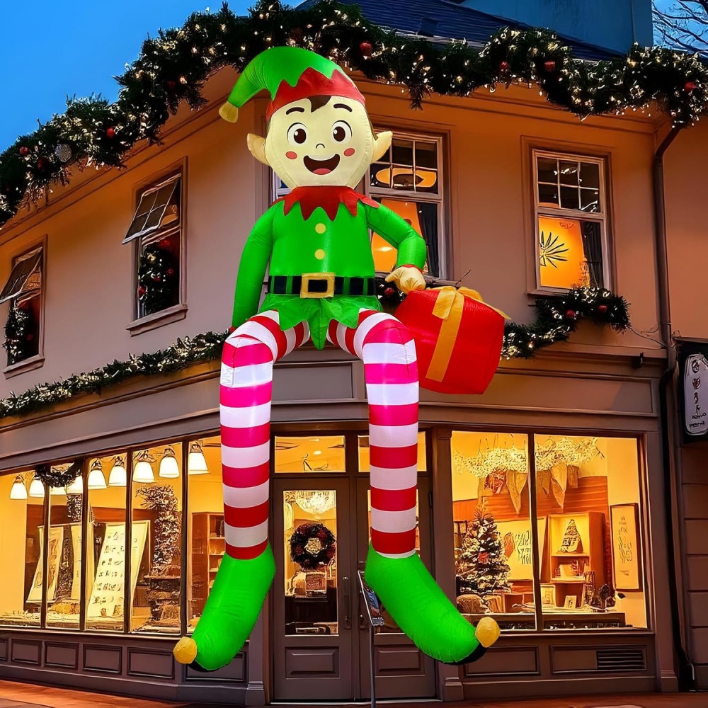 8FT Christmas Inflatables Sitt - огляд і ціна Kids Outdoor Garden Toys