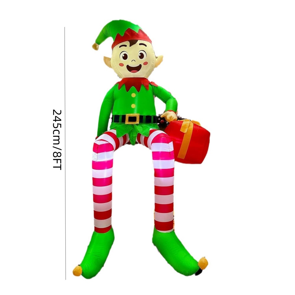 8FT Christmas Inflatables Sitt - огляд і ціна Kids Outdoor Garden Toys