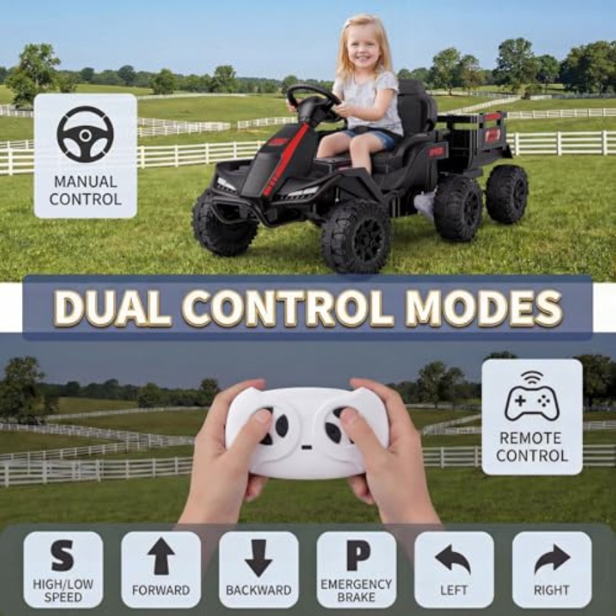 Outdoor electric ride-on tract - огляд і ціна Kids Outdoor Ride On