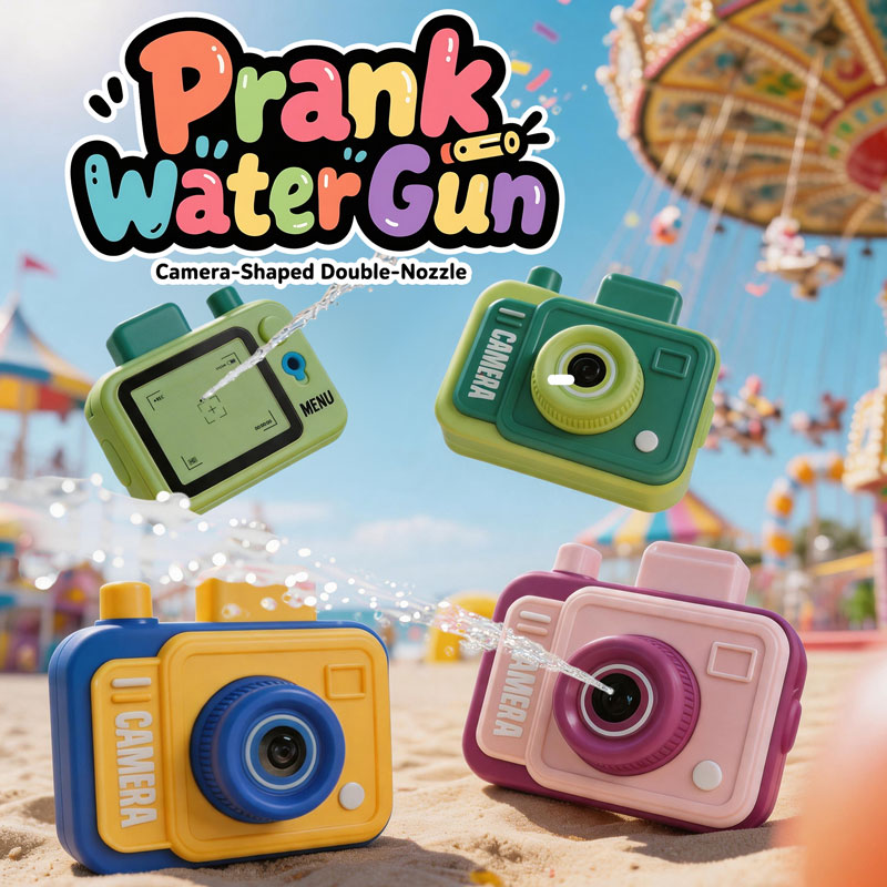 Double-sided Water Gun Camera  - огляд і ціна Kids Outdoor Yard Games