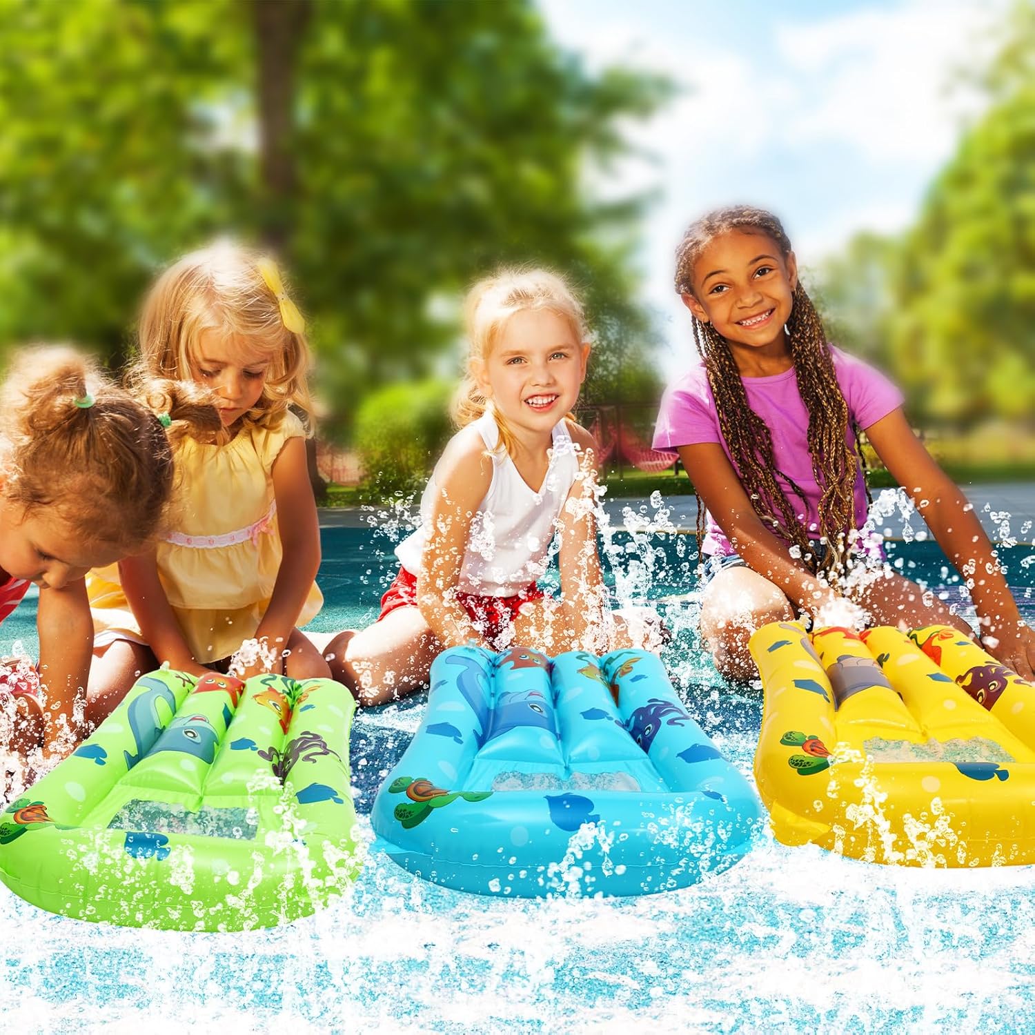 Water Floating Ring Inflatable - огляд і ціна Kids Outdoor Seating
