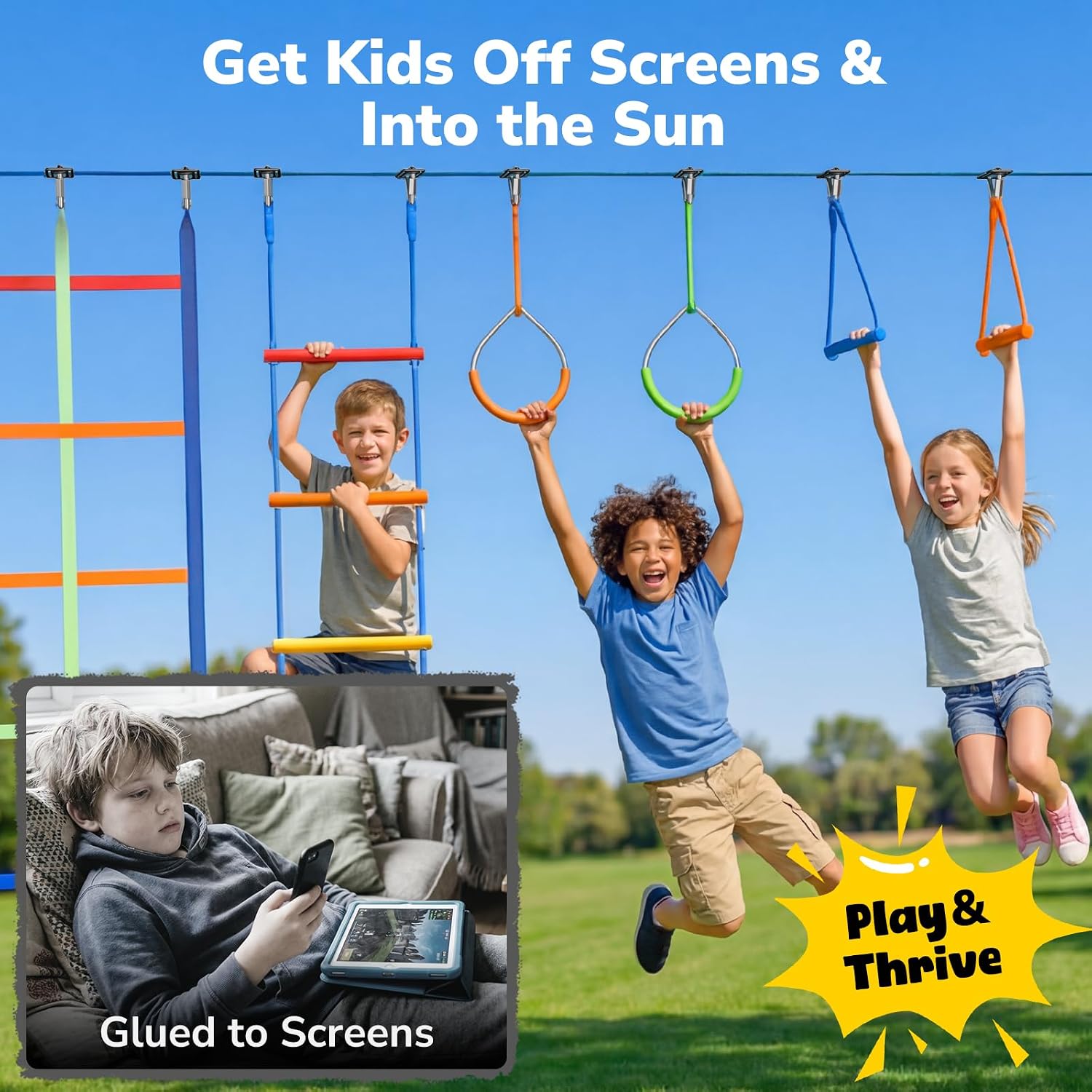 Kid Outdoor Ninja Warrior Obst - огляд і ціна Kids Outdoor Ninja Set