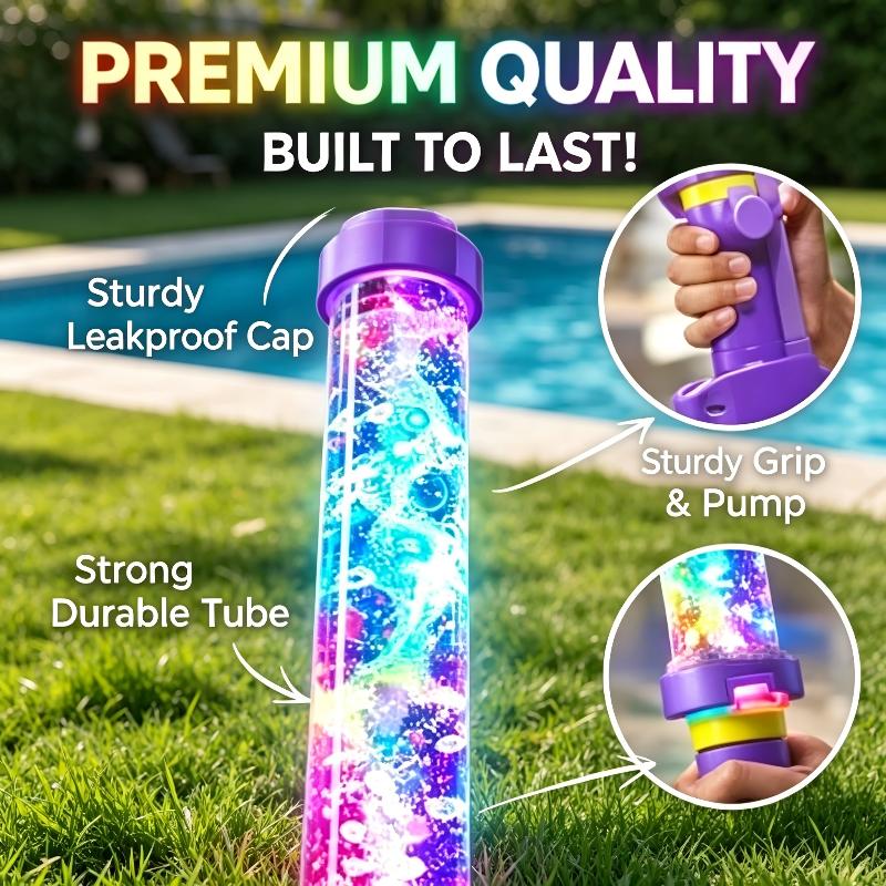LED Rainbow Glowing Water Gun  - огляд і ціна Water Gun Soaker
