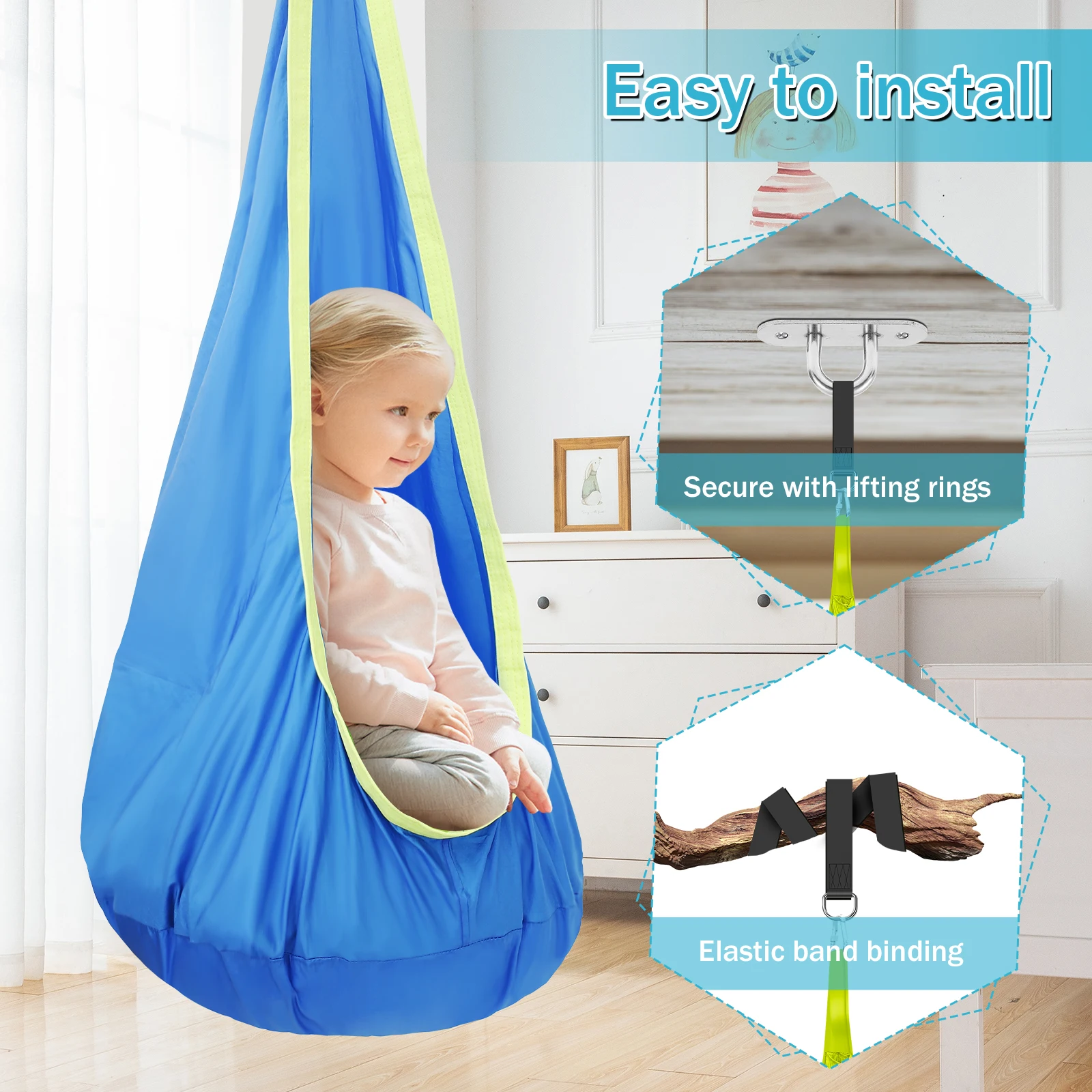 Chair Sensory Swing Chair Kids - огляд і ціна Kids Outdoor Swing Chair