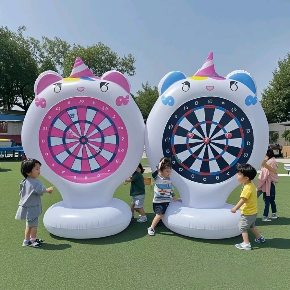 Inflatable Unicorn Throwing Ga - огляд і ціна Kids Outdoor Garden Toys