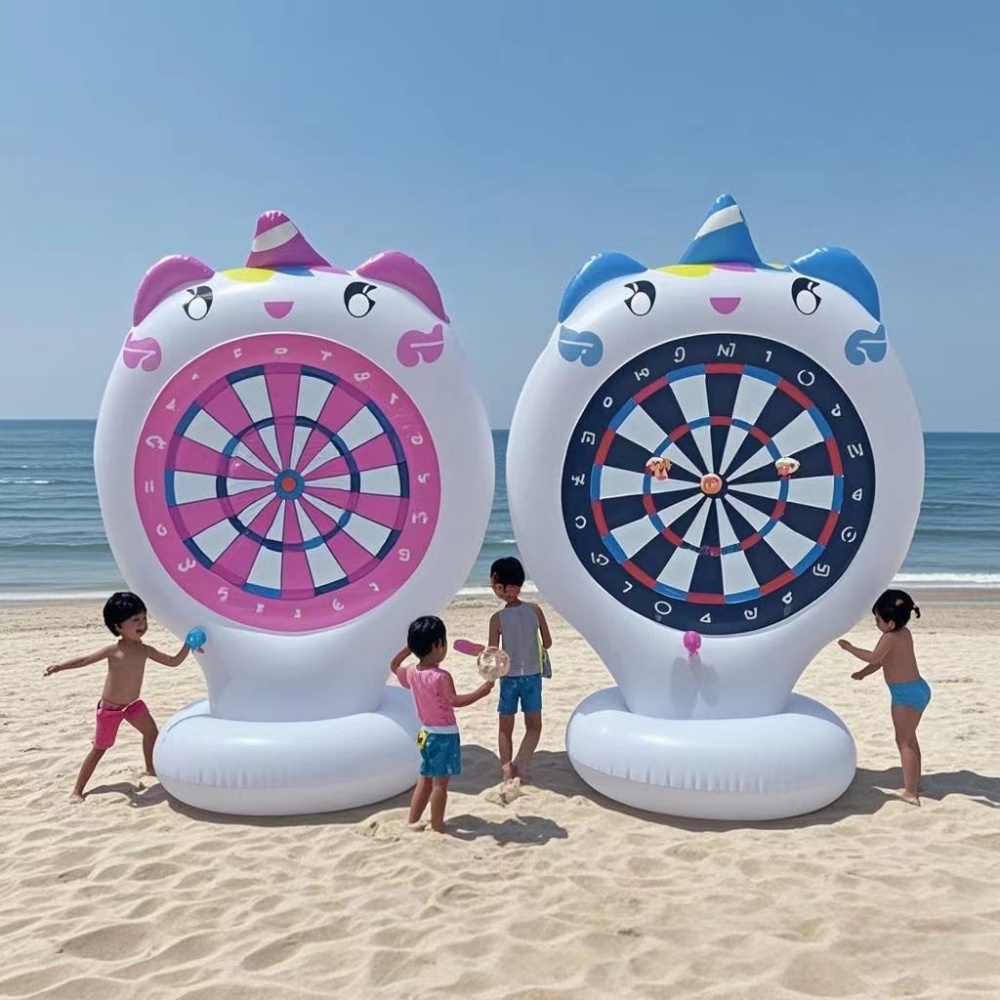 Inflatable Unicorn Throwing Ga - огляд і ціна Kids Outdoor Garden Toys