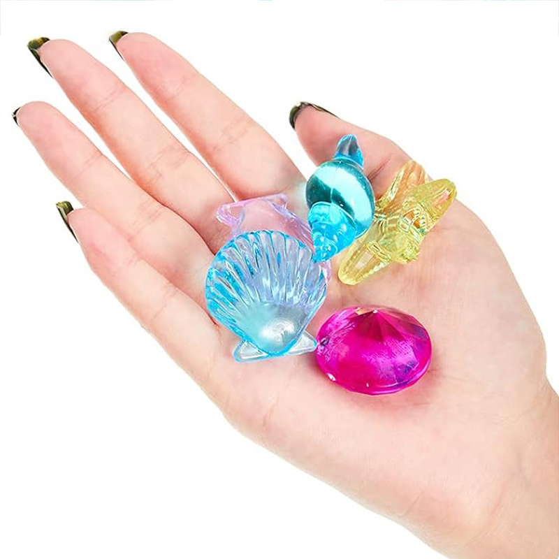 Children Colored Plastic Gem T - огляд і ціна Kids Outdoor Yard Games