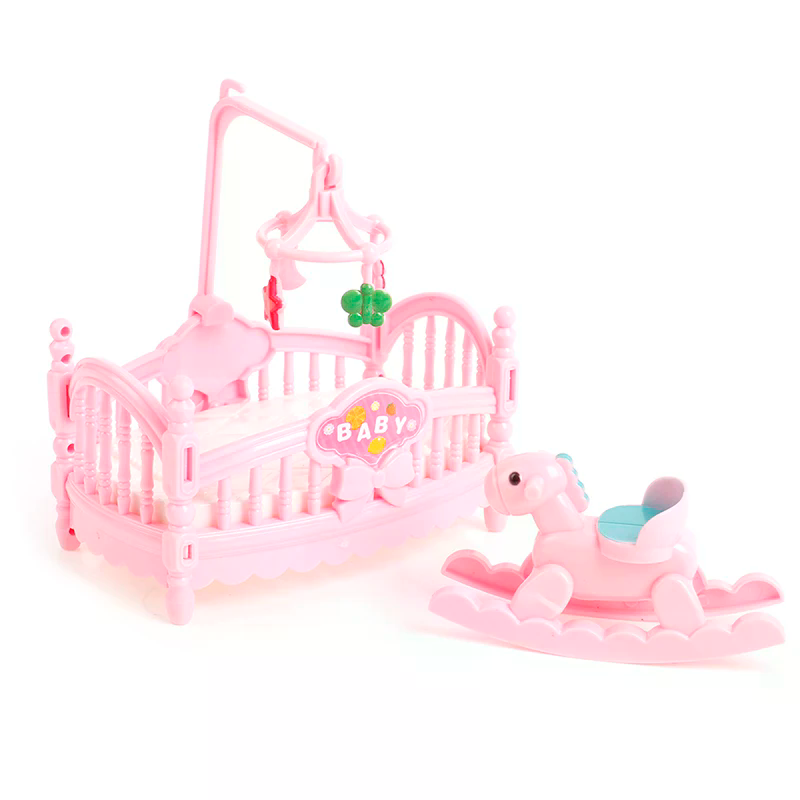 Miniature Crib Wooden Horse Se - огляд і ціна Kids Outdoor Table And Chair Set