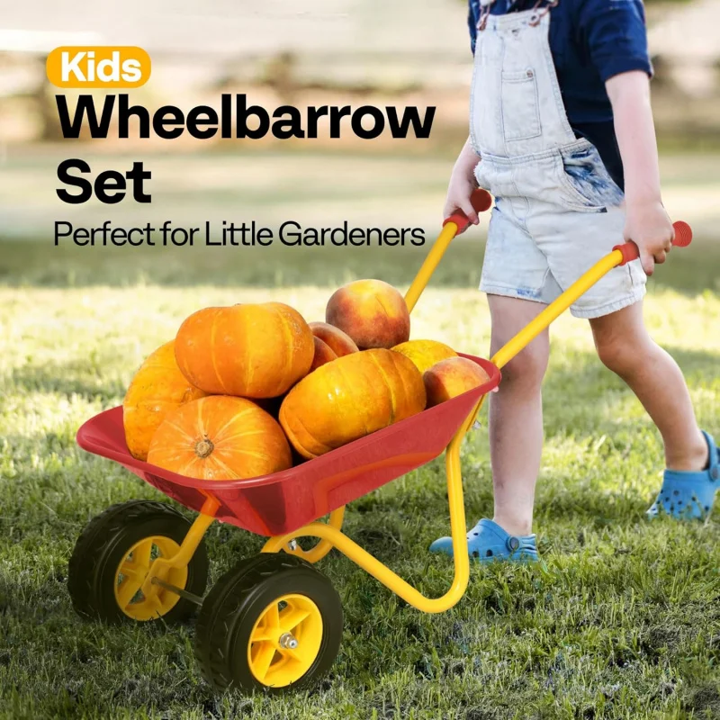 Kids Wheelbarrow Children Gard - огляд і ціна Kids Outdoor Garden Toys
