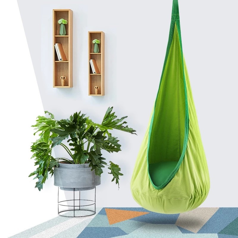 Kids Pod Swing Seat Cotton Can - огляд і ціна Kids Outdoor Seating