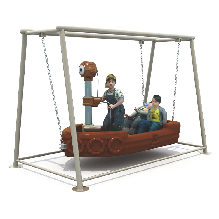 Pirate Ship Shape Swing Chair  - огляд і ціна Kids Outdoor Swing Chair